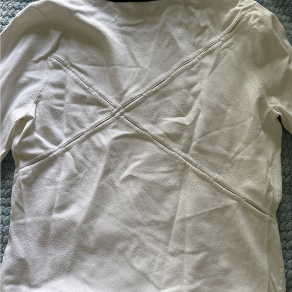 Rag and Bone lightweight white slipover sweater - Picture 3 of 4